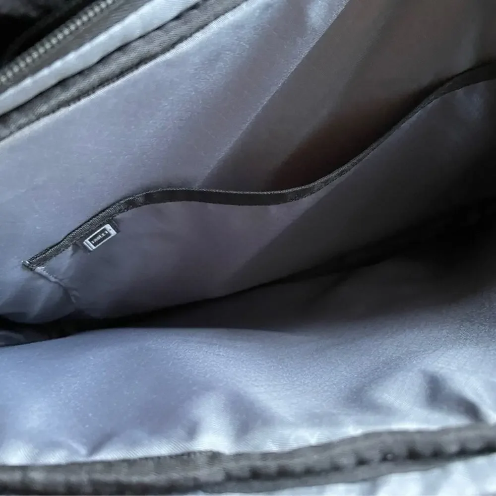 Samsonite slim black nylon and neoprene laptop bag